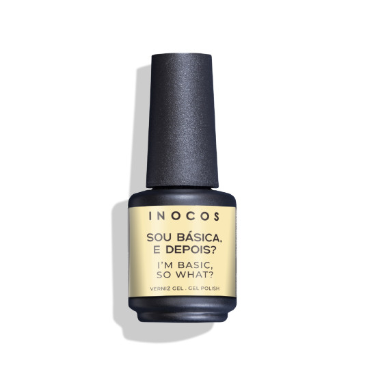 VERNIZ GEL INOCOS SOU BASICA, E DEPOIS?, 15 ML - SEM REGRAS GP514