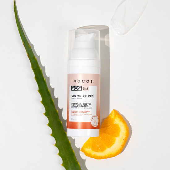CREME DE PÉS SOS 3 IN 1, 50 ML - FISSURAS, GRETAS E CALOSIDADES