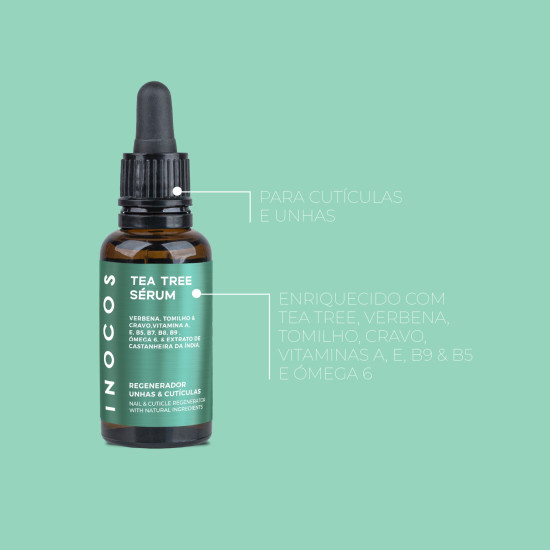 REGENERADOR INOCOS MÁGICO INOCOS - TEA TREE, 30ML