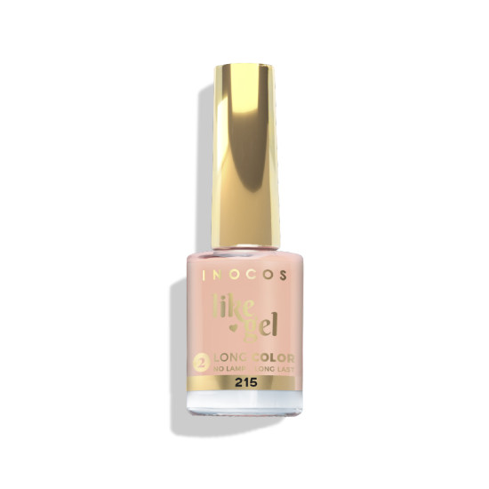 VERNIZ LIKE GEL 215, 11ML - NAKED NAILS PESSEGO LEITOSO