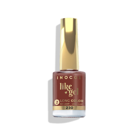 VERNIZ LIKE GEL 230 INOCOS, 11ML - SPICE EDITION | CASTANHO TORRADO