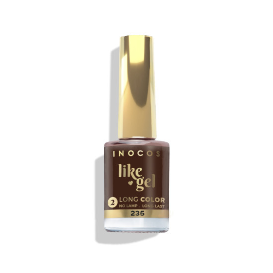 VERNIZ LIKE GEL 235, 11ML - O TIPICO NATAL | CASTANHO CLASSICO