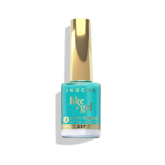 VERNIZ LIKE GEL 237, 11ML - EPOCA ALTA | AZUL TURQUESA OCENAO