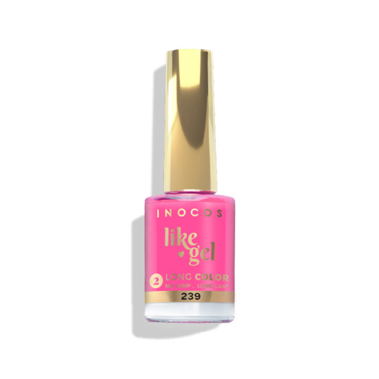 VERNIZ LIKE GEL 239, 11ML - EPOCA ALTA | ROSA FUCHSIA NEON