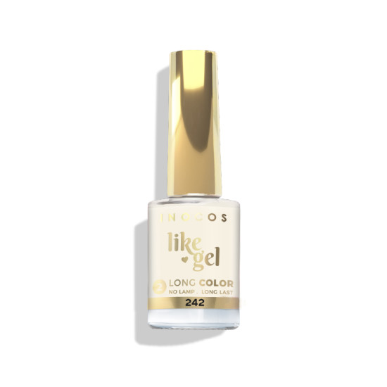 VERNIZ LIKE GEL 242, 11ML - EPOCA ALTA | BRANCO MARFIM SUAVE
