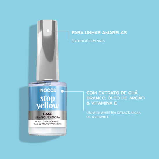 CARE & FINISH STOP YELLOW BASE BRANQUEADORA, 11ML