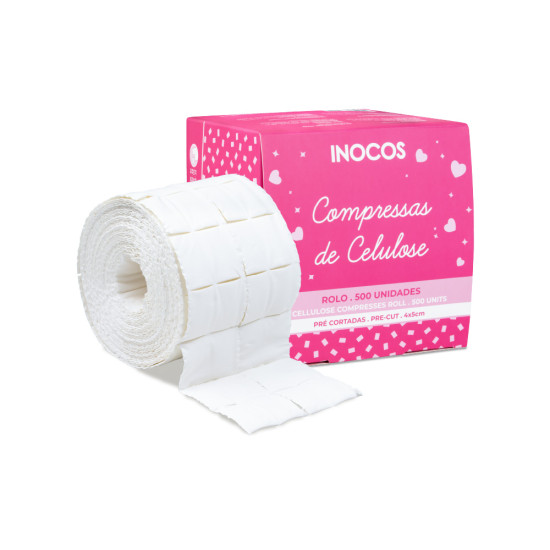 LíNGUA DE TRAPOS, ROLO DE COMPRESSAS INOCOS, 500 UND.