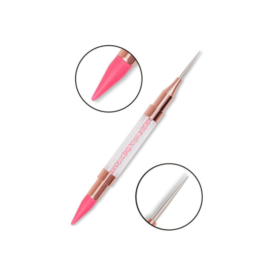 PINCEL INOCOS NAIL ART DOUBLE-ENDED CRYSTAL PEN