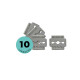 LAMINAS CORTA CALOS FOOTCARE INOCOS - NC11