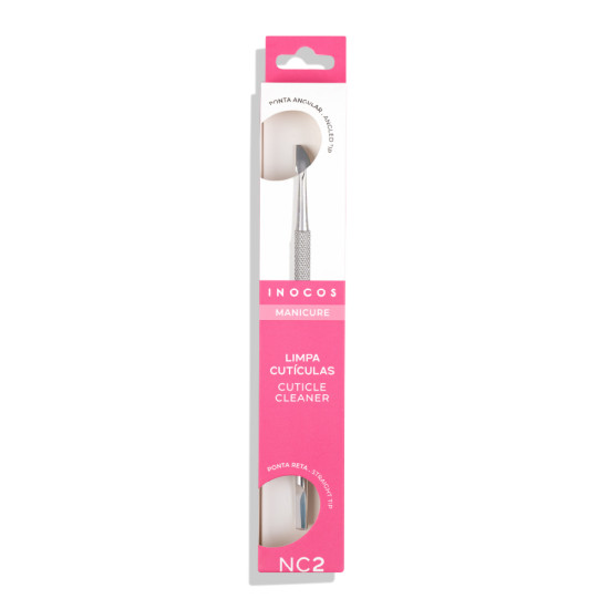 LIMPA CUTICULAS MANICURE PONTA ANGULAR+PONTA RETA INOCOS - NC2