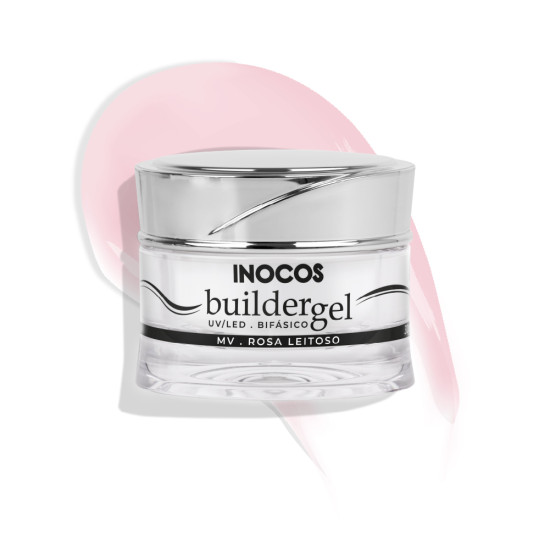 GEL CONSTRU&Ccedil;&Atilde;O INOCOS ROSA LEITOSO MV, 30G
