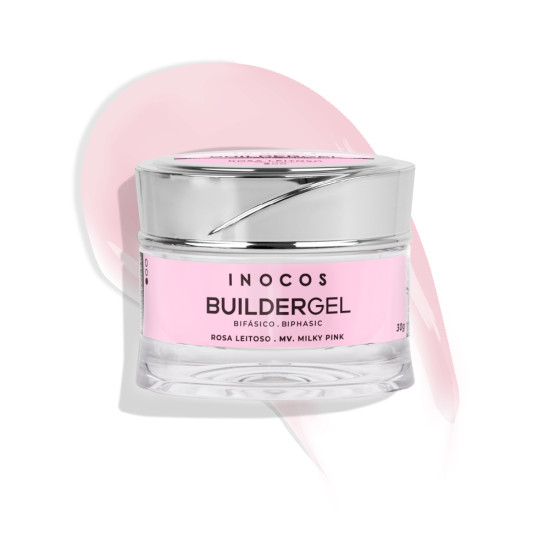 GEL CONSTRU&Ccedil;&Atilde;O INOCOS ROSA  LEIT INTENSO MV, 30G