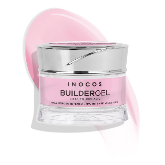 GEL CONSTRU&Ccedil;&Atilde;O INOCOS ROSA LEIT INTENSO MV, 50G