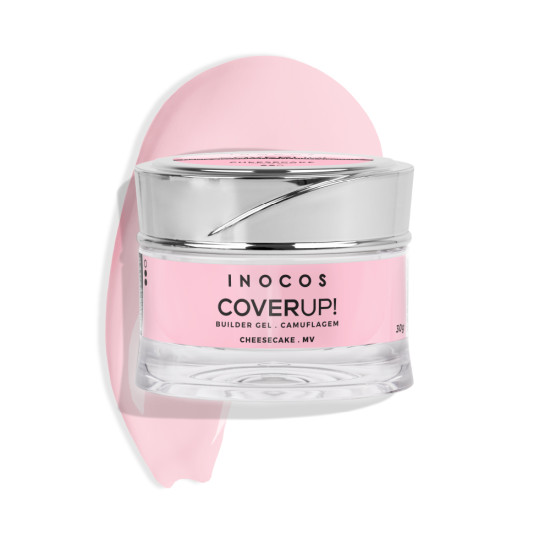 GEL CONSTRUÇÃO INOCOS COVER UP CHEESECAKE, 30G
