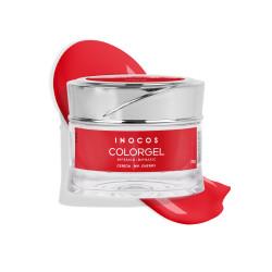 GEL CONSTRU&Ccedil;&Atilde;O INOCOS COLOR GEL CEREJA, 30G