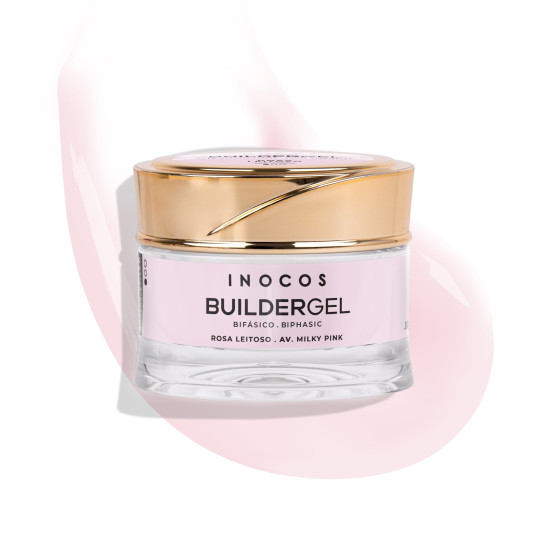 GEL CONSTRU&Ccedil;&Atilde;O INOCOS ROSA LEITOSO AV, 30G