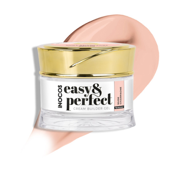 EASY & PERFECT CREAM BUILDER GEL NUDE CHAMPAGNE, 50G