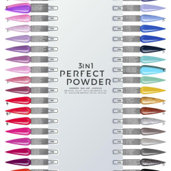 CARTELA TOTAL DE CORES PERFECT POWDER INOCOS