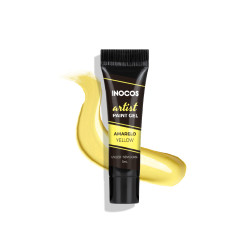 PAINT GEL ARTIST INOCOS AMARELO, 5ML