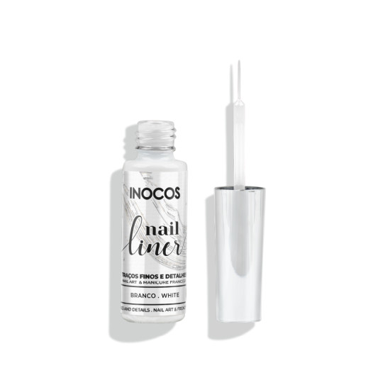 NAIL LINER INOCOS BRANCO, 8ML
