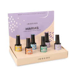 PRESS KIT COLE&Ccedil;&Atilde;O MARIAS- as 6 cores de verniz gel