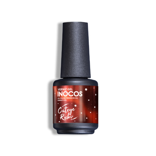 VERNIZ GEL INOCOS CATEYE RUBI, 15ML