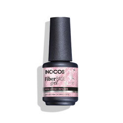 FIBER BASE C/VITAM ROSA LEITOSO CINTILANTE, 15ML