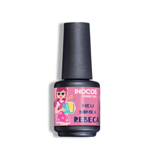 VERNIZ GEL INOCOS MEU NOME &Eacute; REBECA, 15ML