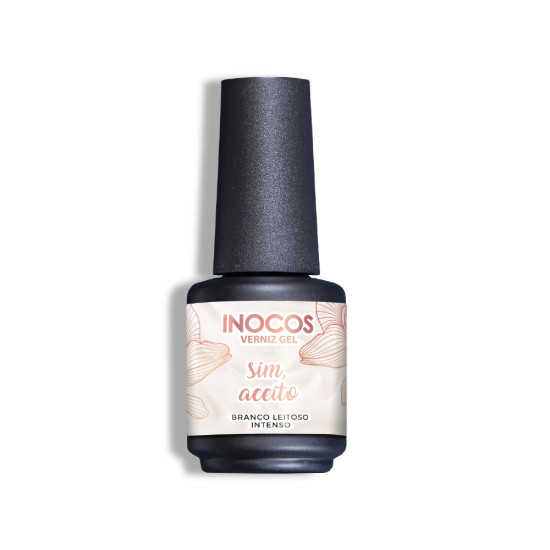 VERNIZ GEL INOCOS SIM ACEITO, 15ML