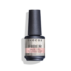 VERNIZ GEL FIBER BASE COVER NUDE P&Eacute;ROLA LEITOSO, 15ML