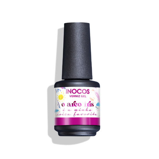 VERNIZ GEL INOCOS ARCO &Iacute;RIS &Eacute; A MINHA COISA FAVORITA, 15ML