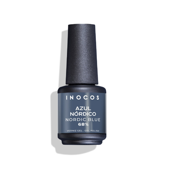 VERNIZ GEL INOCOS YM5 AZUL NORDICO 68%, 15ML