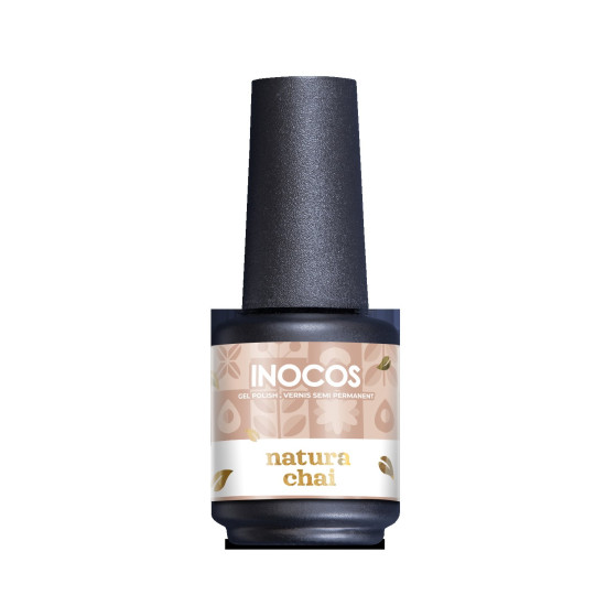 VERNIZ GEL INOCOS NT5 CHAI NATURA, 15ML