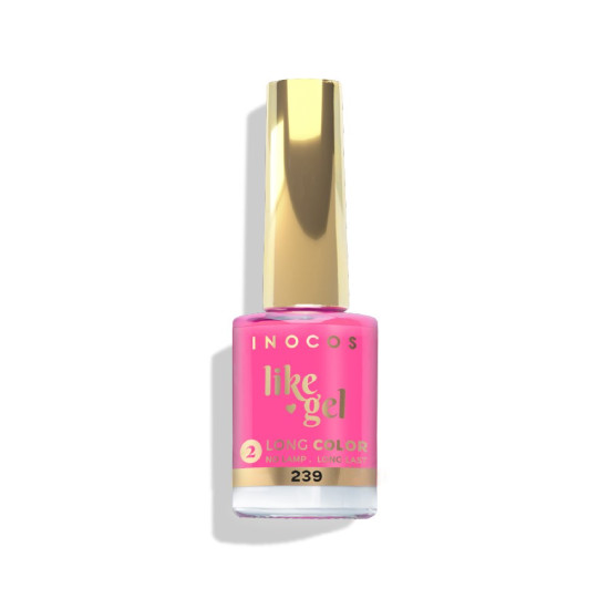 VERNIZ LIKE GEL 239, 11ML - EPOCA ALTA | ROSA FUCHSIA NEON