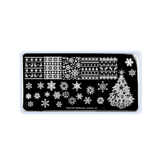 PLACA DE CARIMBOS INOCOS - ESPECIAL NATAL 1