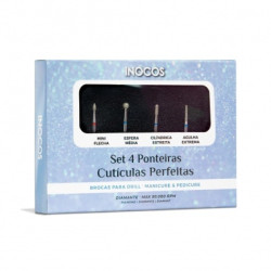 SET 4 BROCAS INOCOS CUTÍCULAS PERFEITAS