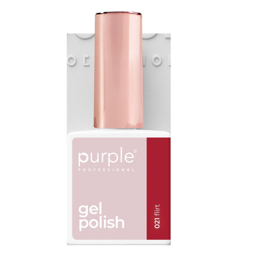 Gel Polish 021 Flirt equival&ecirc;ncia P2041 Love Porto 10 ml