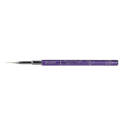 Pincel Nylon Nail Art #000 metallic handle -