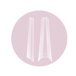 XXL Extra Long Ballerina Clear Nail Tips 360 uni