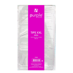 XXL Extra Long Stiletto Clear Nail Tips 360 uni