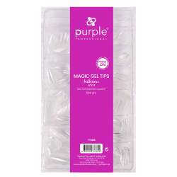 Magic Gel Tips Press On - Ballerina - Short 504 uni