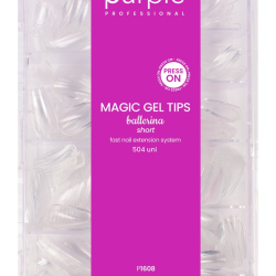 Magic Gel Tips Press On - Ballerina - Short 504 uni