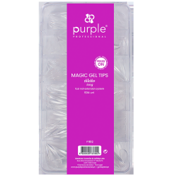 Magic Gel Tips Press On - Stiletto - Long 504 uni