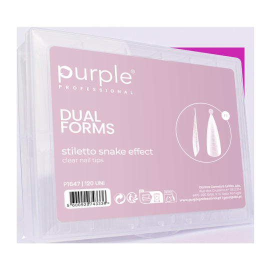 Dual Forms F1 Stiletto Snake Effect 120 uni