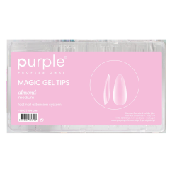 Magic Gel Tips Press On - Almond - Medium 504 uni