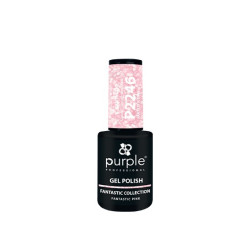 Gel Polish Fantastic Pink  flakes 10ml