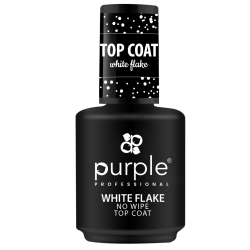 White Flake No Wipe Top Coat 15 ml