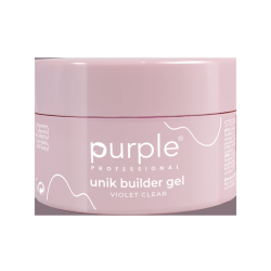 Unik Builder Gel Violet Clear Medium 50 g