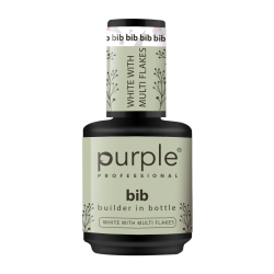 BIB - Builder In Bottle White With Multi Flakes 15 ml