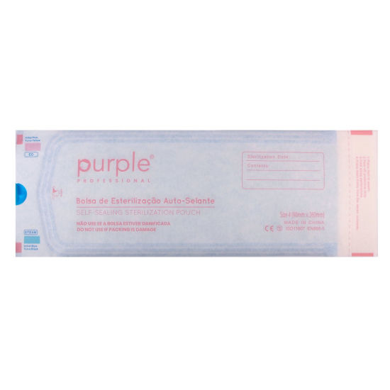 Bolsas de Esteriliza&ccedil;&atilde;o Auto-Selantes Size 4 - 90mmx260mm 200 uni